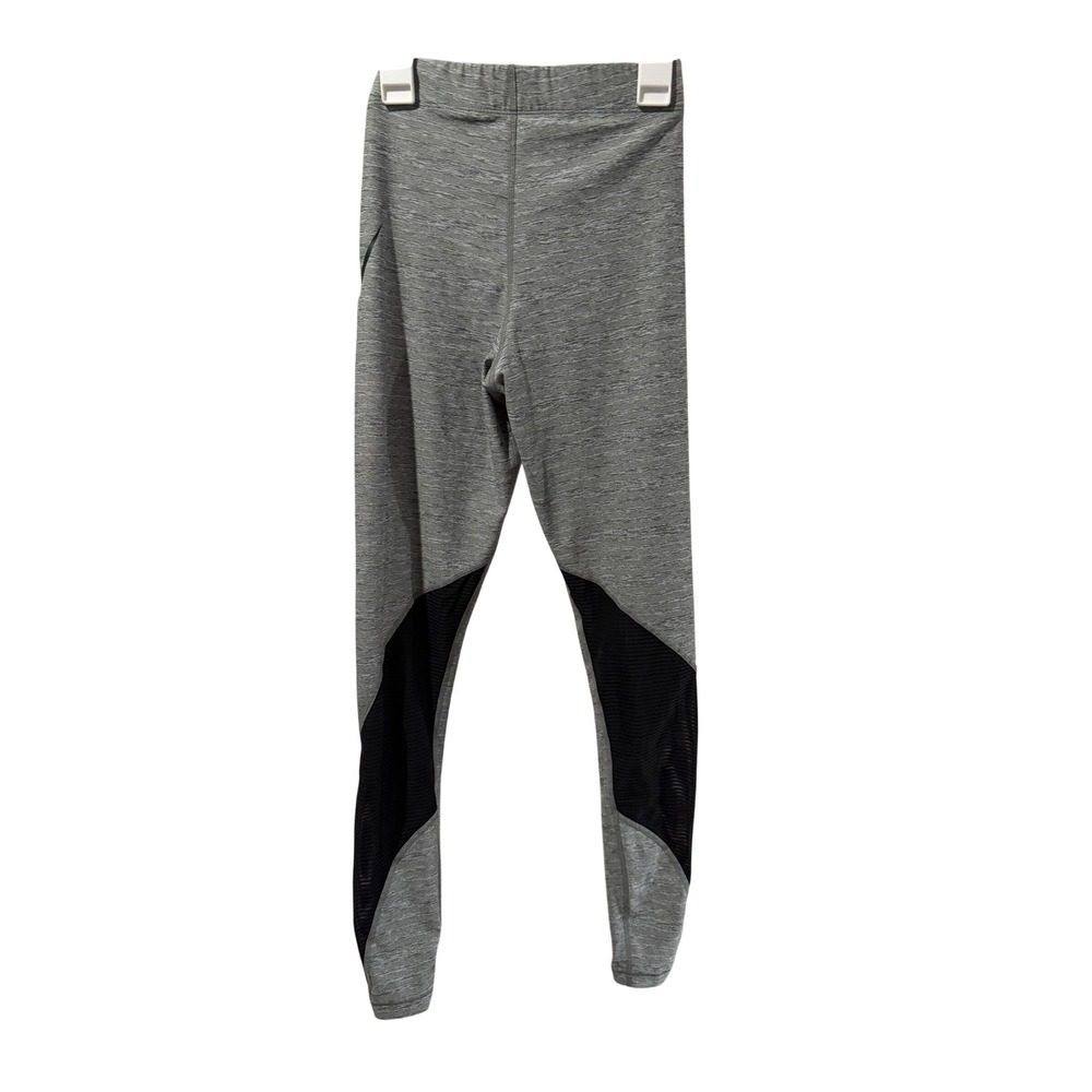 Nike Pro Dri-FIT Womens Heather Grey Mesh Panel Compression Leggings Small - Picture 6 of 6